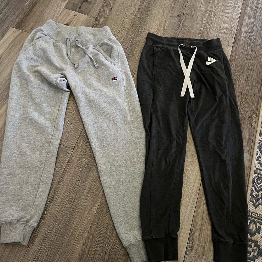 2 pairs of XS joggers